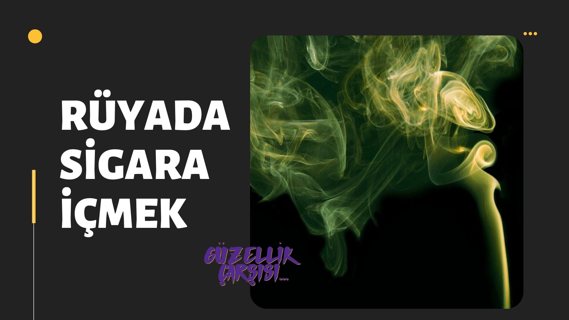 Rüyada Sigara İçmek Rüyada Sigara İçmek Ne Anlama Gelir? 